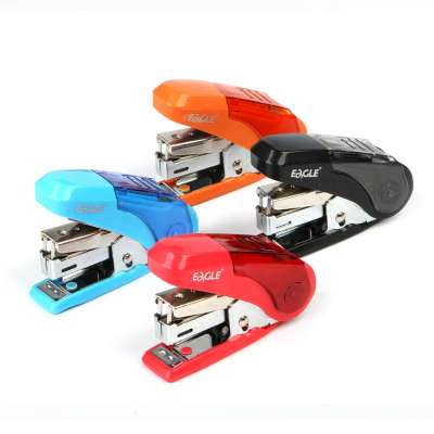 Eagle Stationery Professional Office Pocket Stapler supplies Reduced Effort Mini Stapler OEM Support Force Saving Stapler